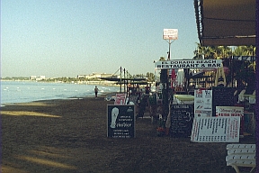 Thalia Beach Resort, Strand